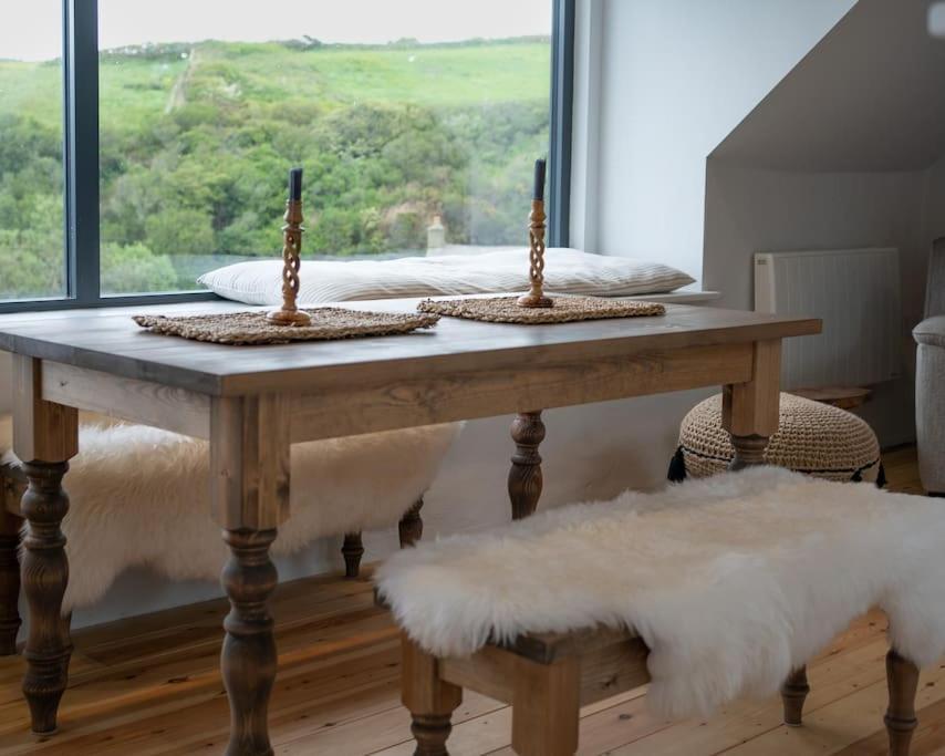 Cliff-Top Cottage On Coast Path W/Panoramic Views Trevine Exterior foto