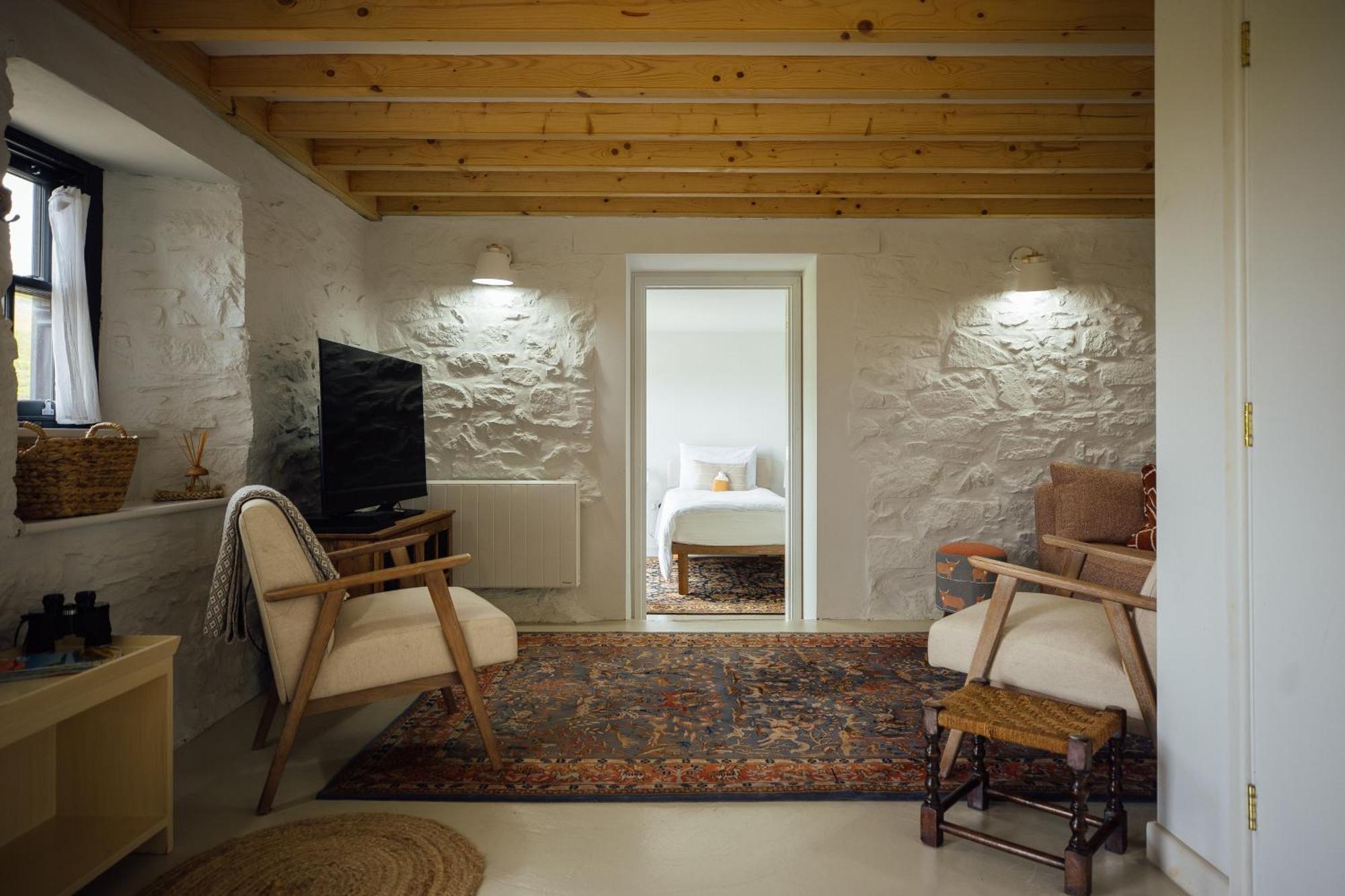 Cliff-Top Cottage On Coast Path W/Panoramic Views Trevine Exterior foto